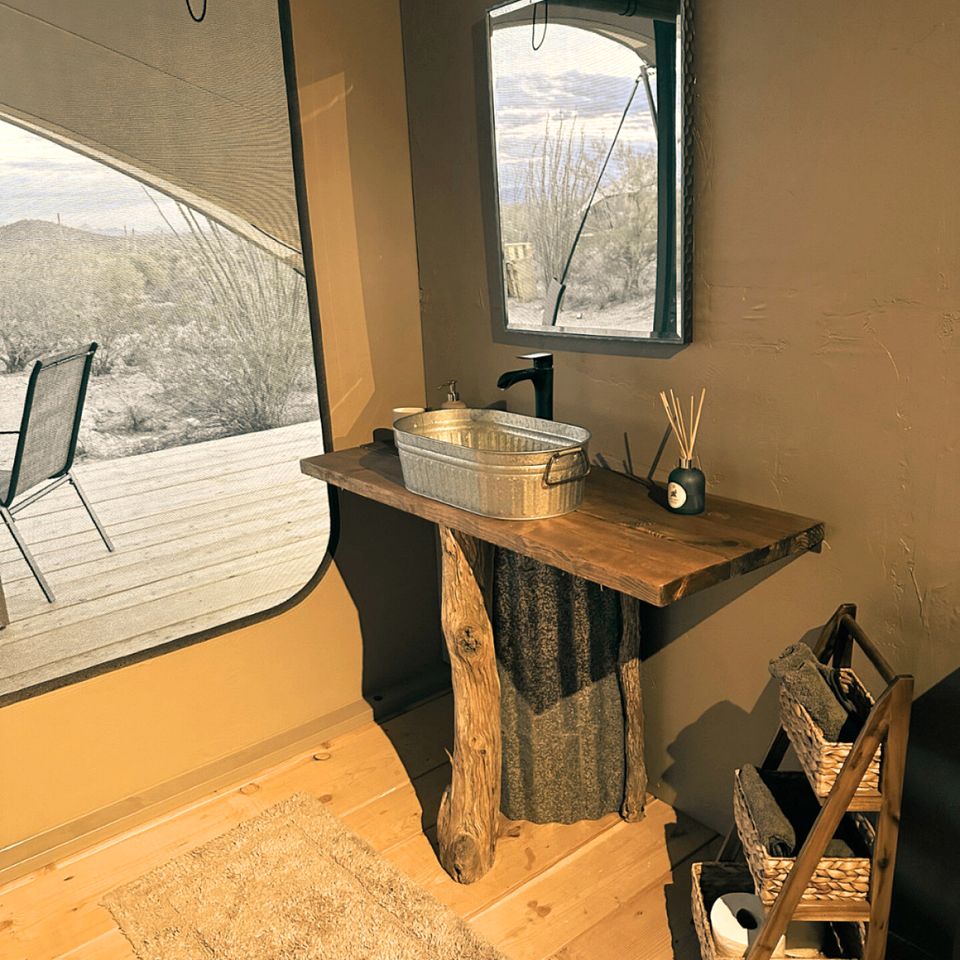 Exclusive Luxury Glamping Retreat on Historic Ranch near Saguaro National Park, Arizona