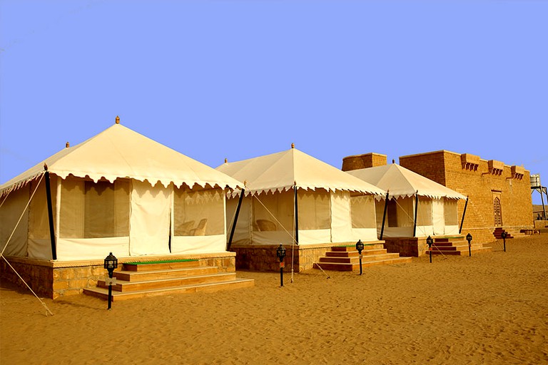 Safari Tents (Jaisalmer, Rajasthan, India)