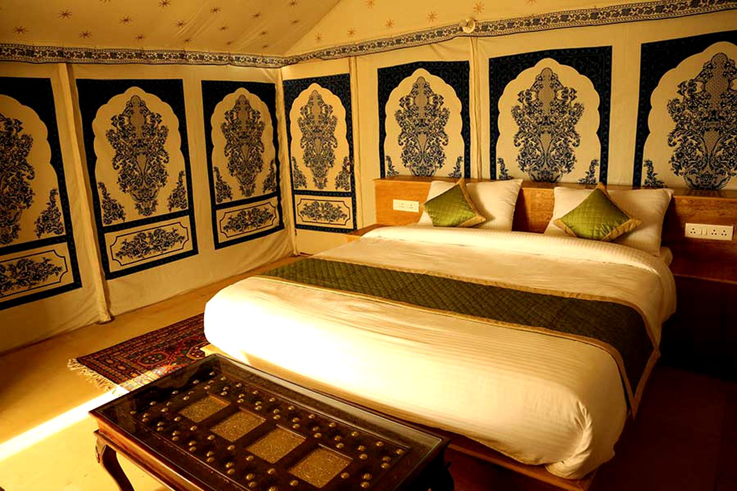 Luxury Tent Rental at an Exotic Glamping Resort in the Desert near Jaisalmer, India