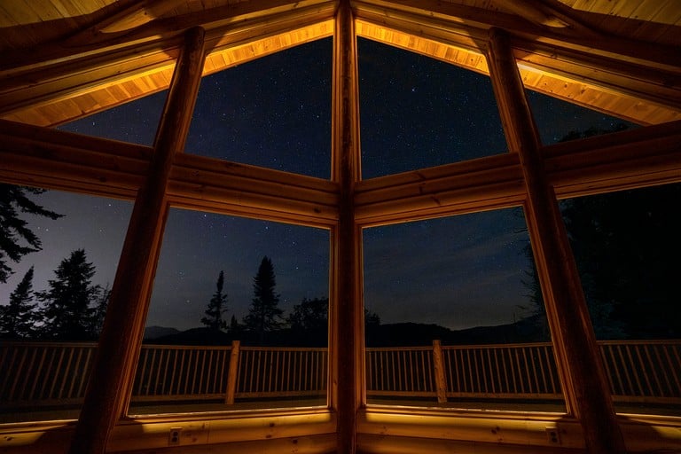 Log Cabins (United States of America, Lake Placid, New York)
