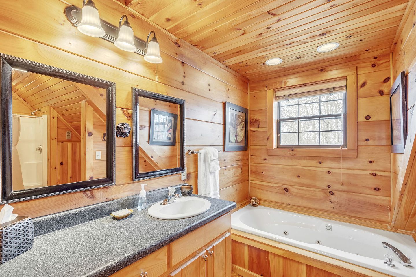 Experience Luxury at The Sanctuary in Hendersonville, Log Cabins