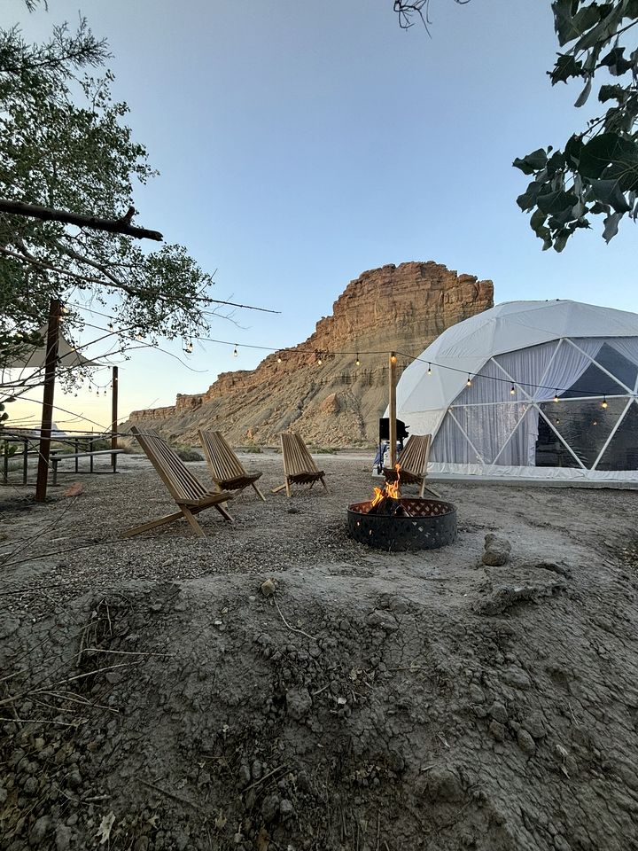Experience Luxury Underneath the Stars: Geodesic Dome Near Capitol Reef National Park, UT