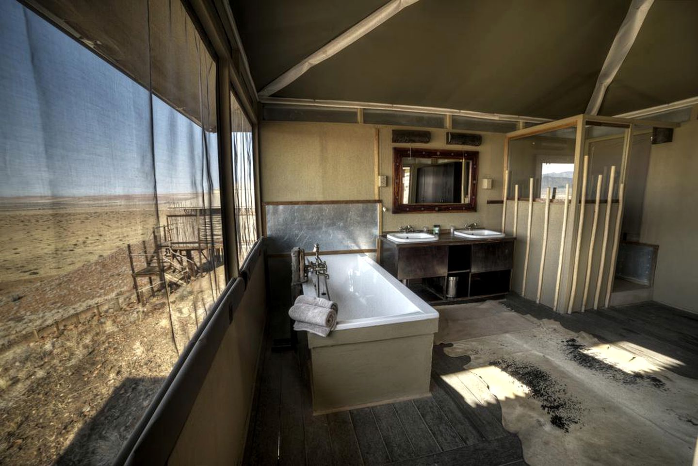 Exquisite Tents Perched on Top of Naukluft Mountains with Spectacular Views, Namibia