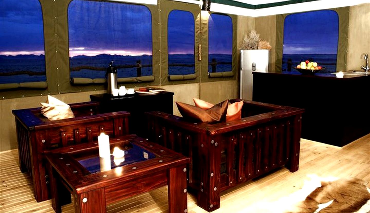 Exquisite Tents Perched on Top of Naukluft Mountains with Spectacular Views, Namibia