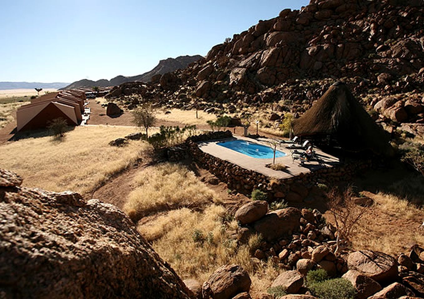 Exquisite Tents Perched on Top of Naukluft Mountains with Spectacular Views, Namibia
