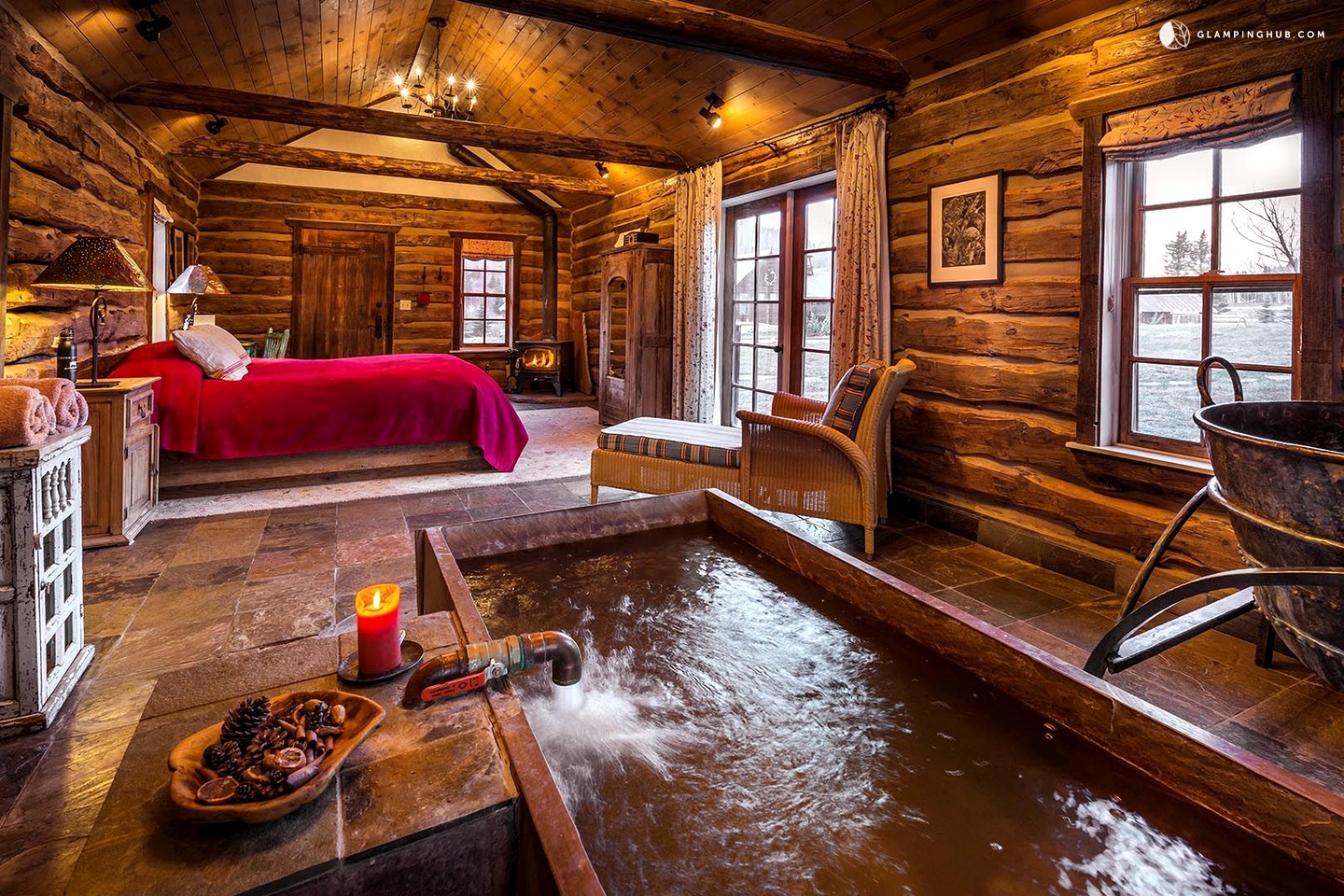 Cabañas de lujo en la montaña, Colorado Glamping EEUU