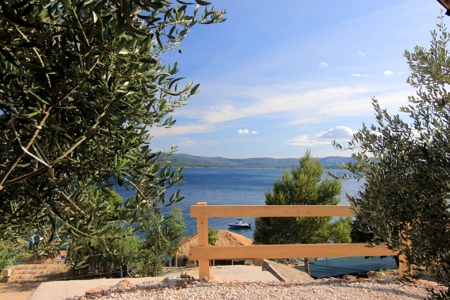 Beach Rental Perfect for Luxury Camping on Brac Island in Croatia