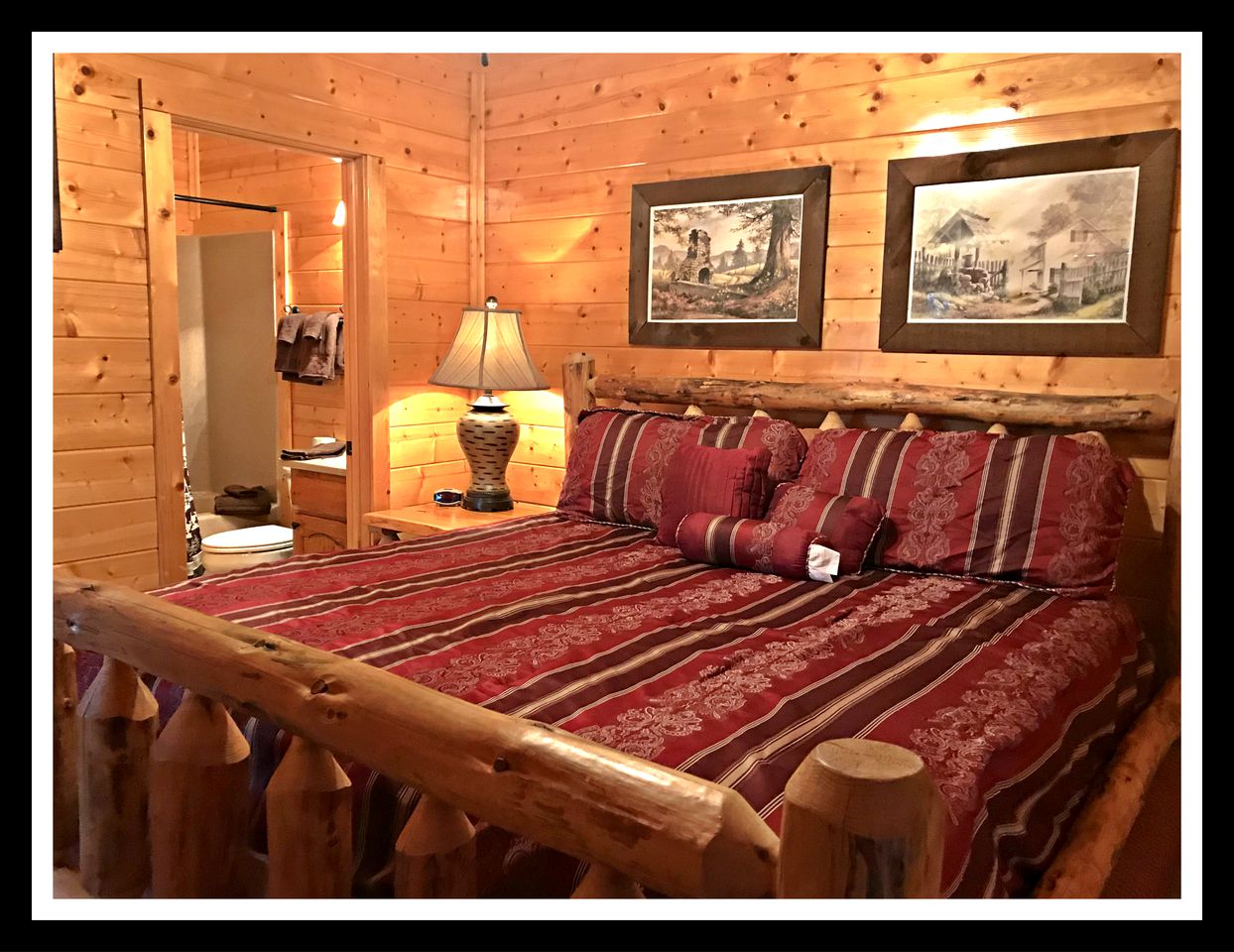 Amazing Luxury Log Cabin Rental with a Hot Tub in Smoky Mountains of Tennessee