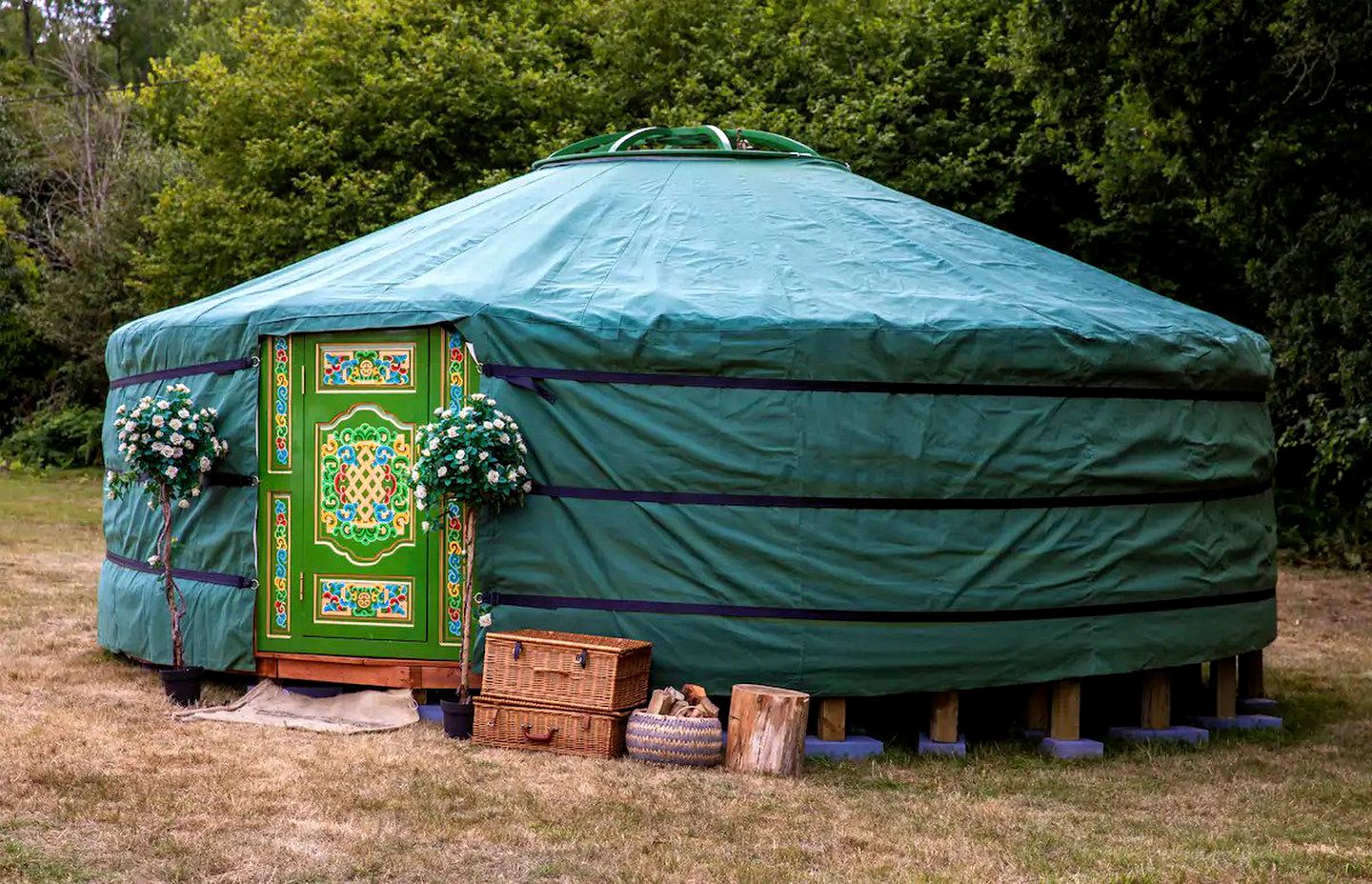 Inviting Yurts near London Ideal for a Romantic Getaway in England