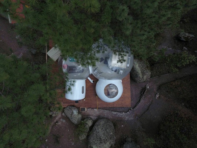 Beautiful dome rental surrounded by the wonders of nature