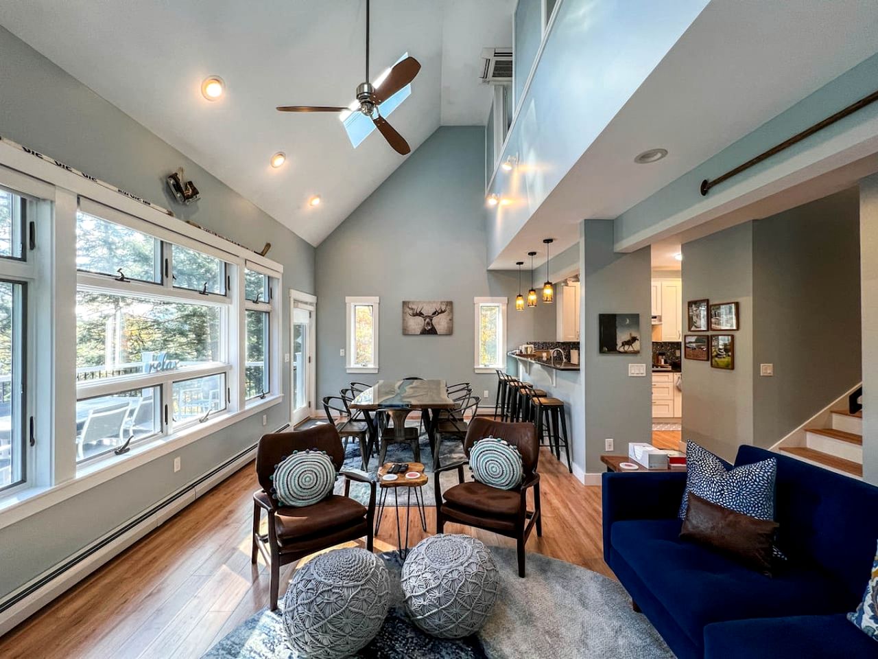 Fabulous Cottage Nestled in the Trees with River Sounds in Intervale, New Hampshire