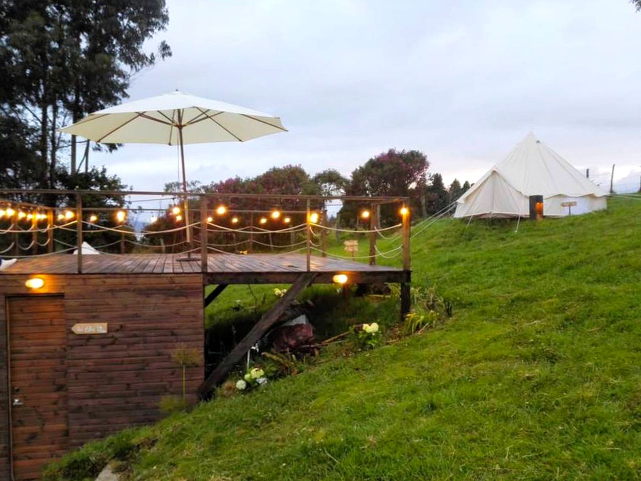 Fabulous Glamping Getaway on the La Cocha Lagoon near Pasto, Nariño, Colombia