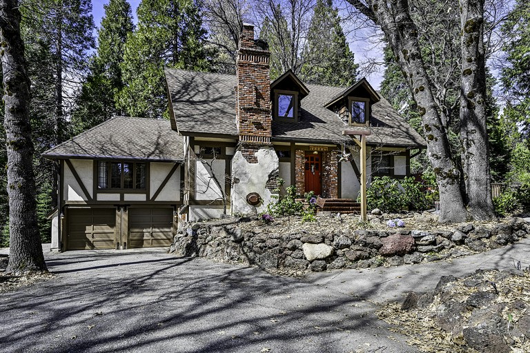Magical Tudor Manor Retreat Surrounded by Pines in Mount Shasta, California