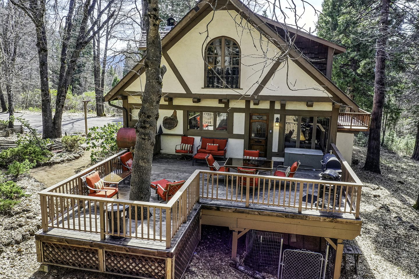 Magical Tudor Manor Retreat Surrounded by Pines in Mount Shasta, California