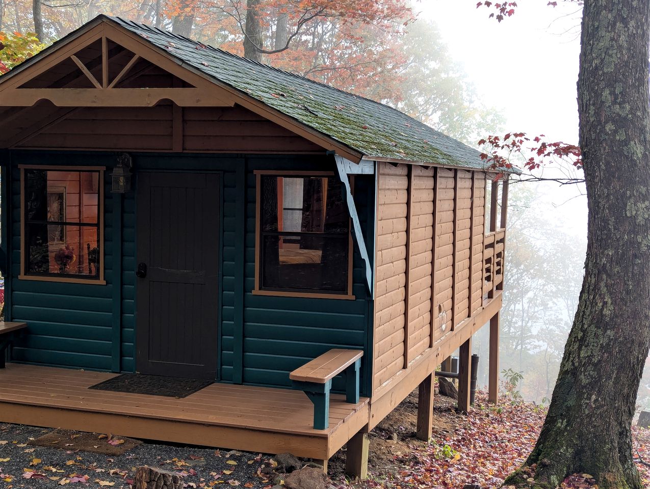 Peaceful Mountain Cabin with Long-Range Views near Black Mountain, North Carolina