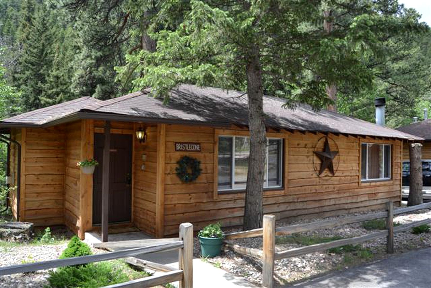 Cabin Rental with Porch on Fall River, Colorado