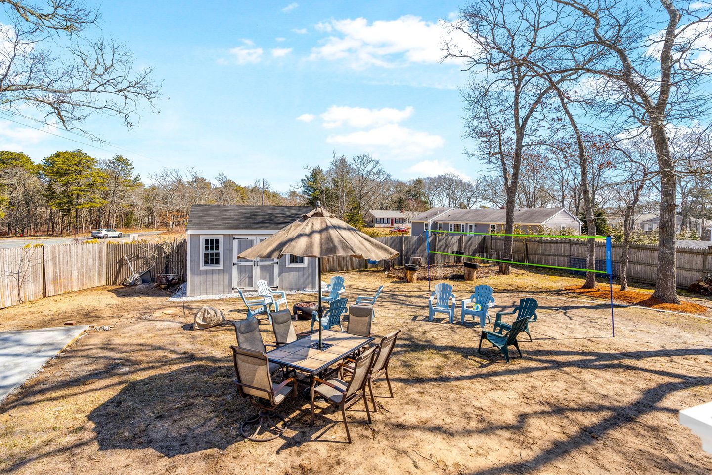 Spacious Retreat with Backyard Oasis, Grill & Evening Firepit in South Yarmouth, Massachusetts