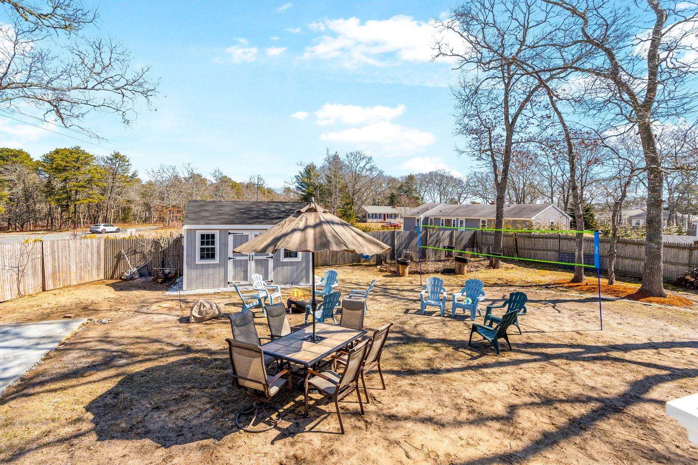 Spacious Retreat with Backyard Oasis, Grill & Evening Firepit in South Yarmouth, Massachusetts