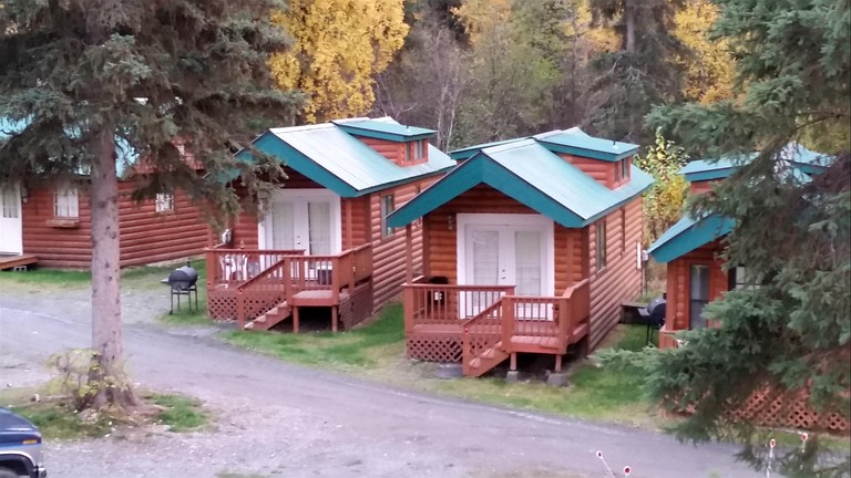 Cabins (United States of America, Cooper Landing, Alaska)