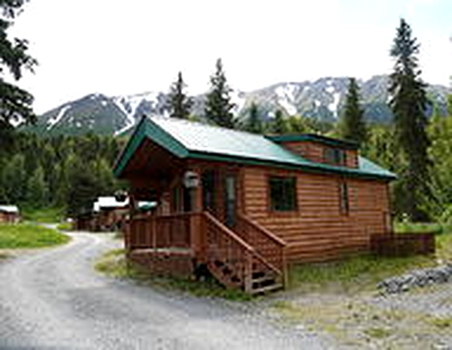 Cabins (United States of America, Cooper Landing, Alaska)