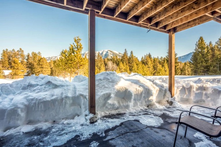 Cabins (United States of America, West Glacier, Montana)