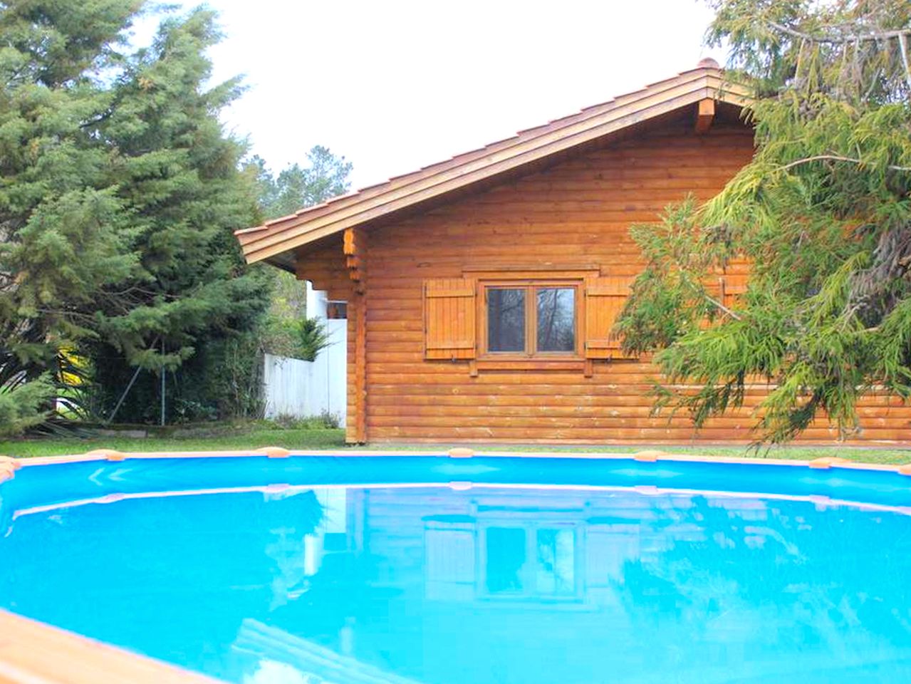 Family-Friendly Cabin Rental with a Pool near Porto, Portugal