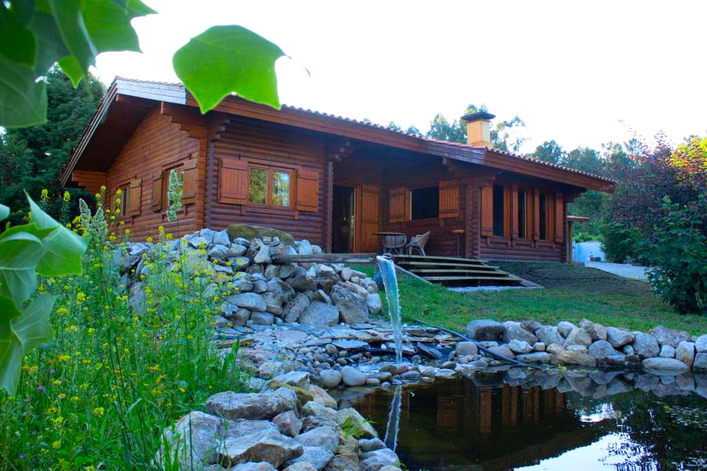 Family-Friendly Cabin Rental with a Pool near Porto, Portugal