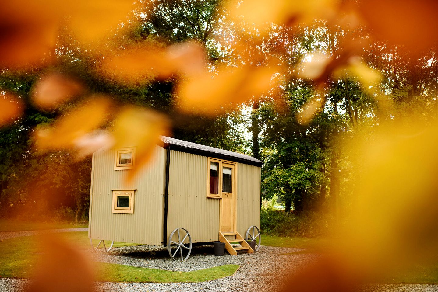 Family-Friendly Shepherd Hut Rental near Blackpool, England