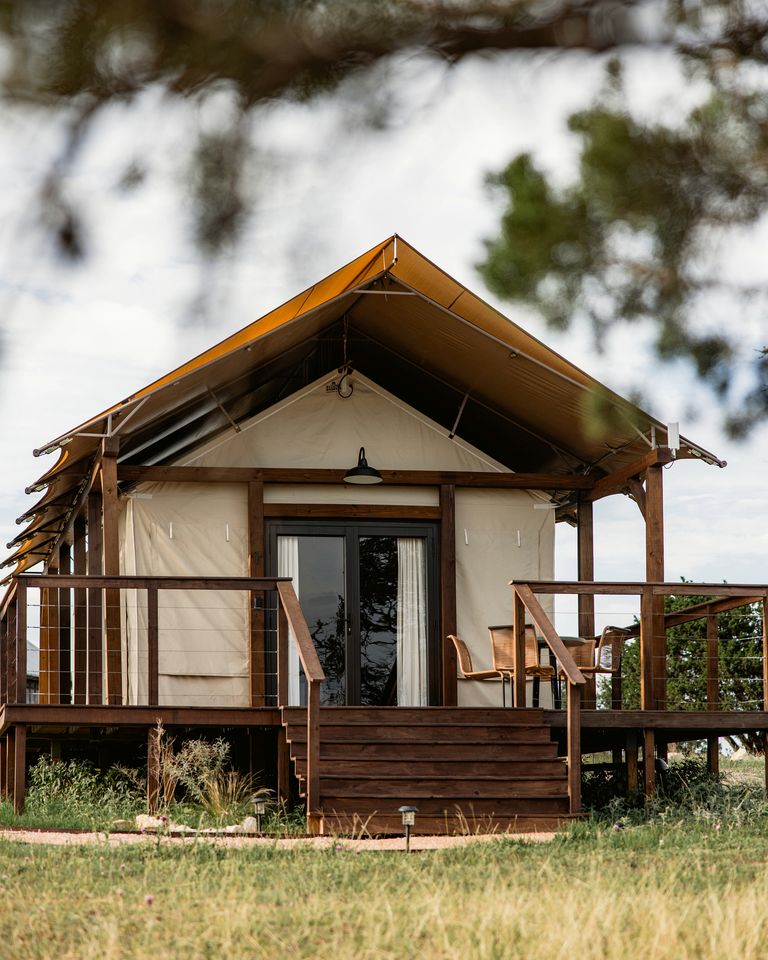 Incredible Tent with Swimming Pool in Fredericksburg, Texas