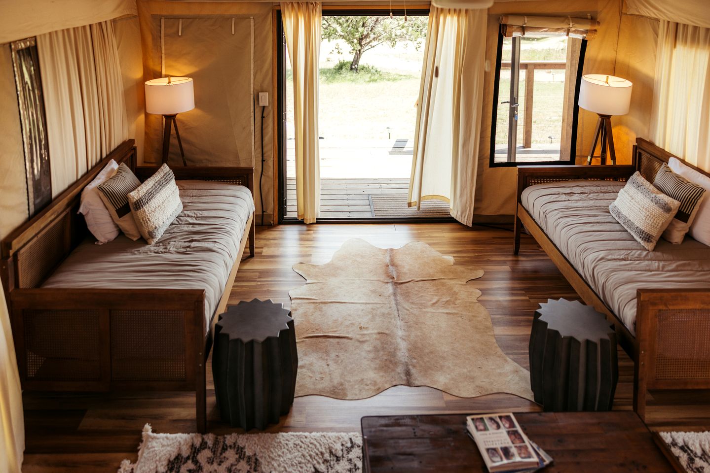 Amazing Tent Close to Fantastic Hiking Trails in Fredericksburg, Texas