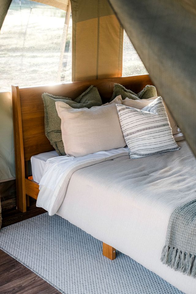 Family Tented Cabin Ideal for Four in South Carolina