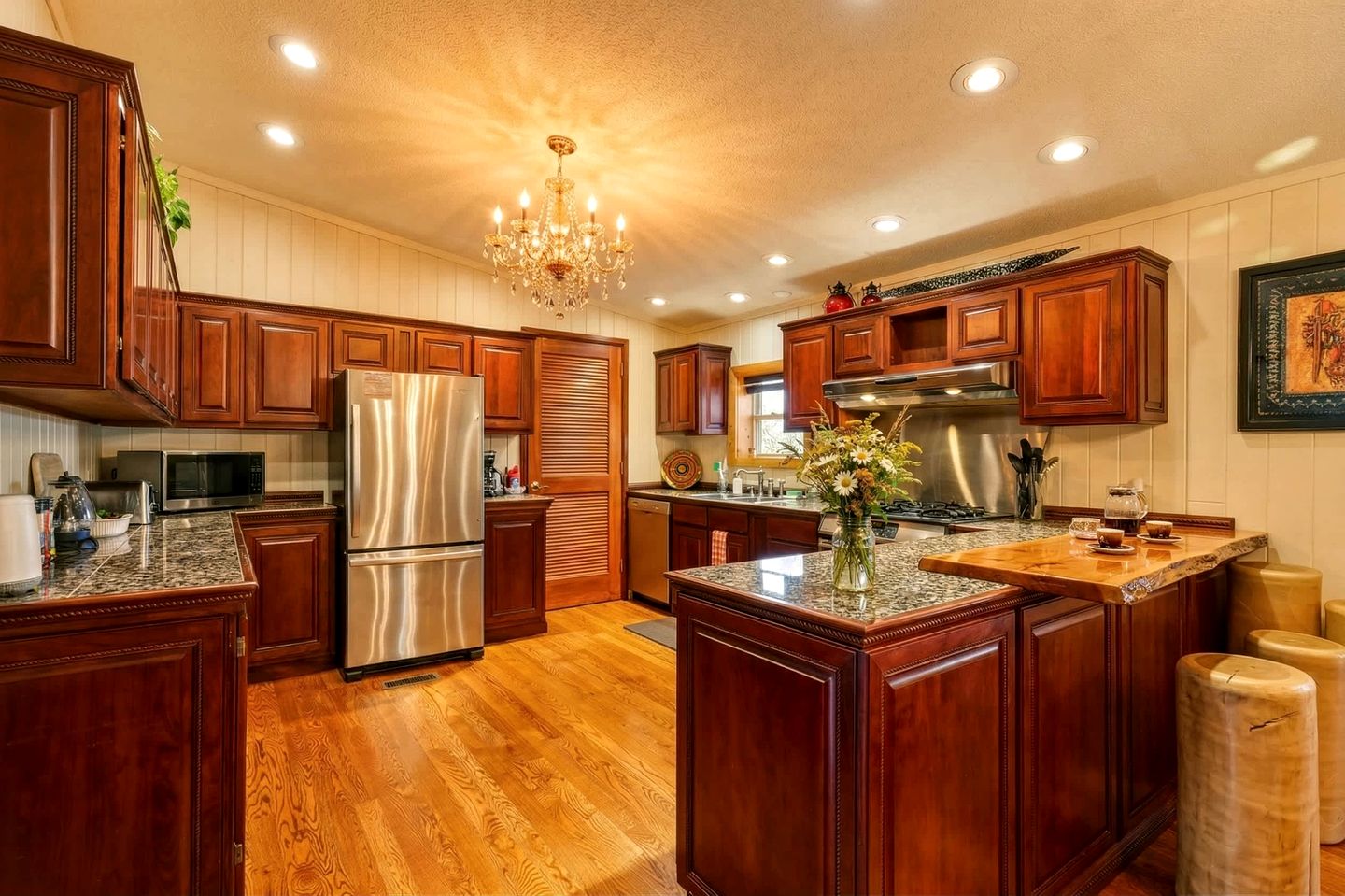 Spacious Retreat with Stone Fireplace & Pond Views in Banner, Wyoming