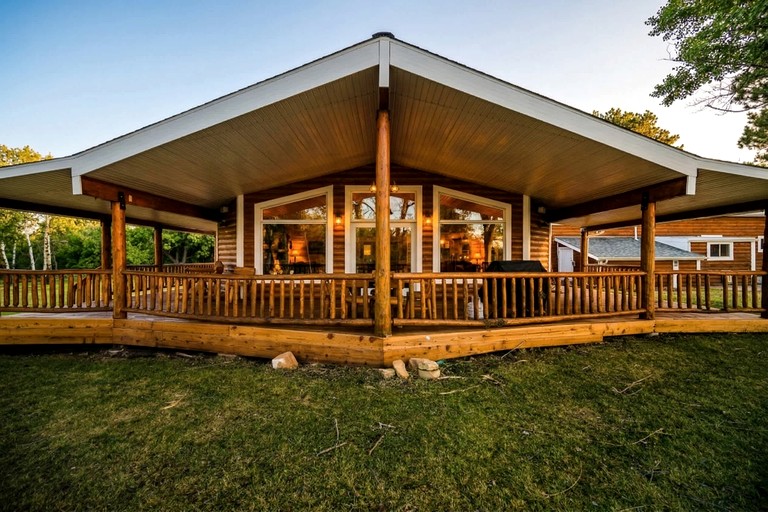 Spacious Retreat with Stone Fireplace & Pond Views in Banner, Wyoming