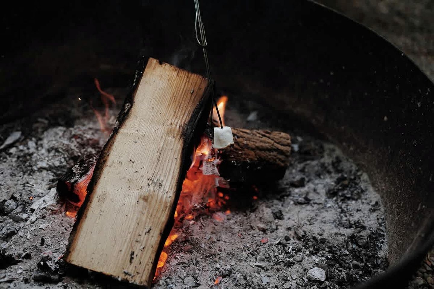 Fantastic Bell Tent Fire Pit and Barbecue Provided in Northern Bruce Peninsula, Ontario