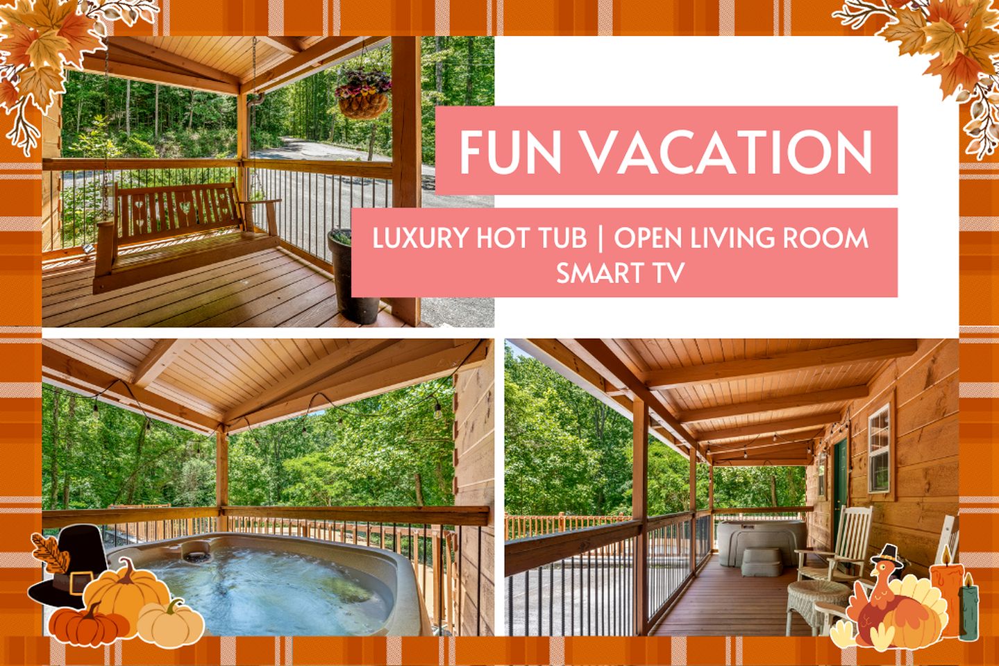 Fantastic Cabin with Hot-Tub Perfect for a Getaway in Sevierville, Tennessee