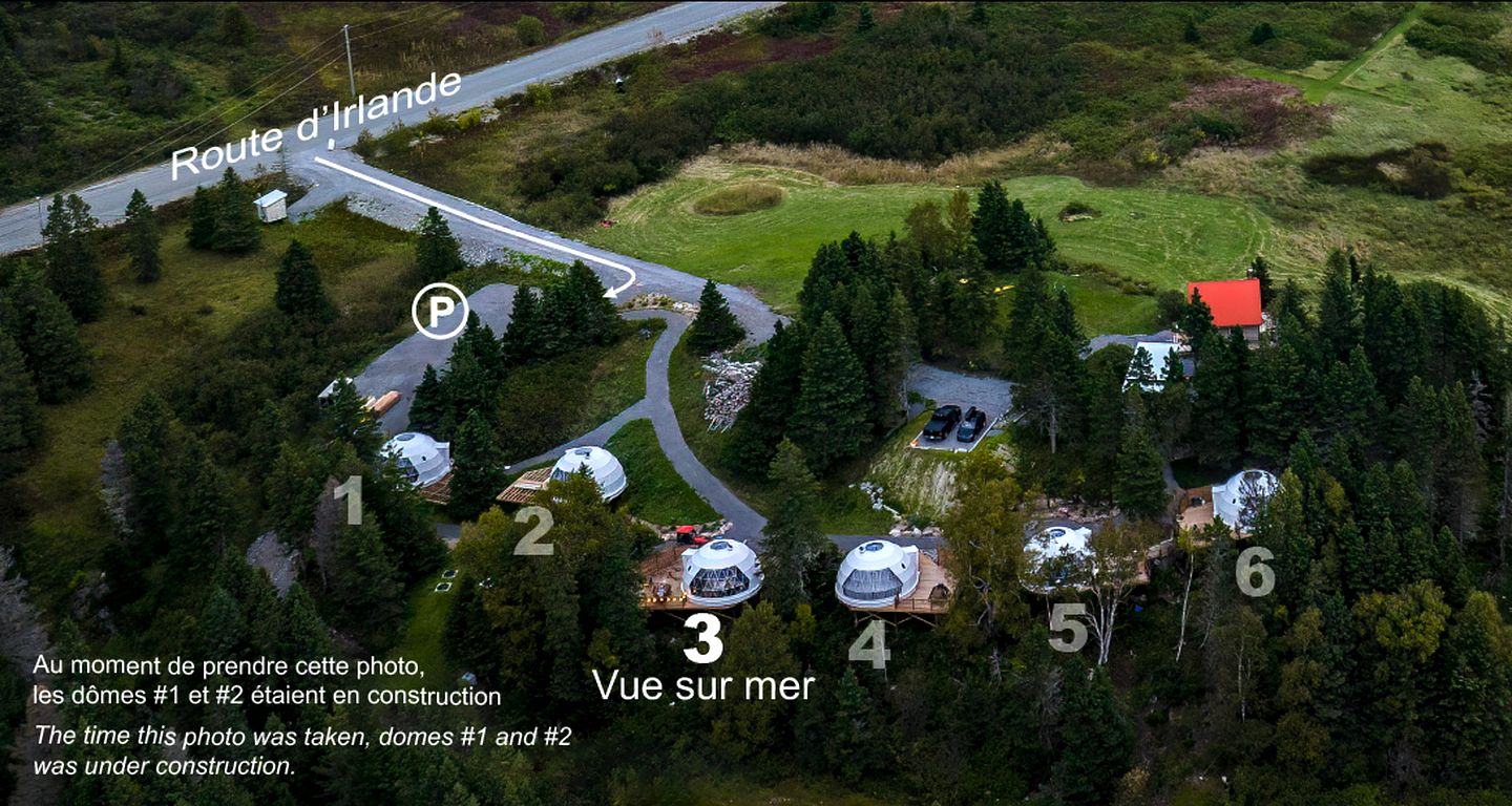 Fantastic Dome with Stunning Views in Percé, Quebec