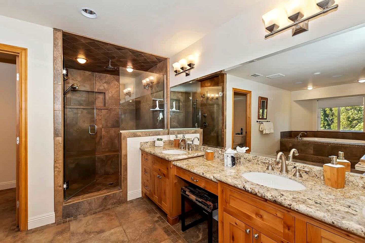 Fantastic Group Cabin with Fireplace and Spacious Game Room in Big Bear City, California