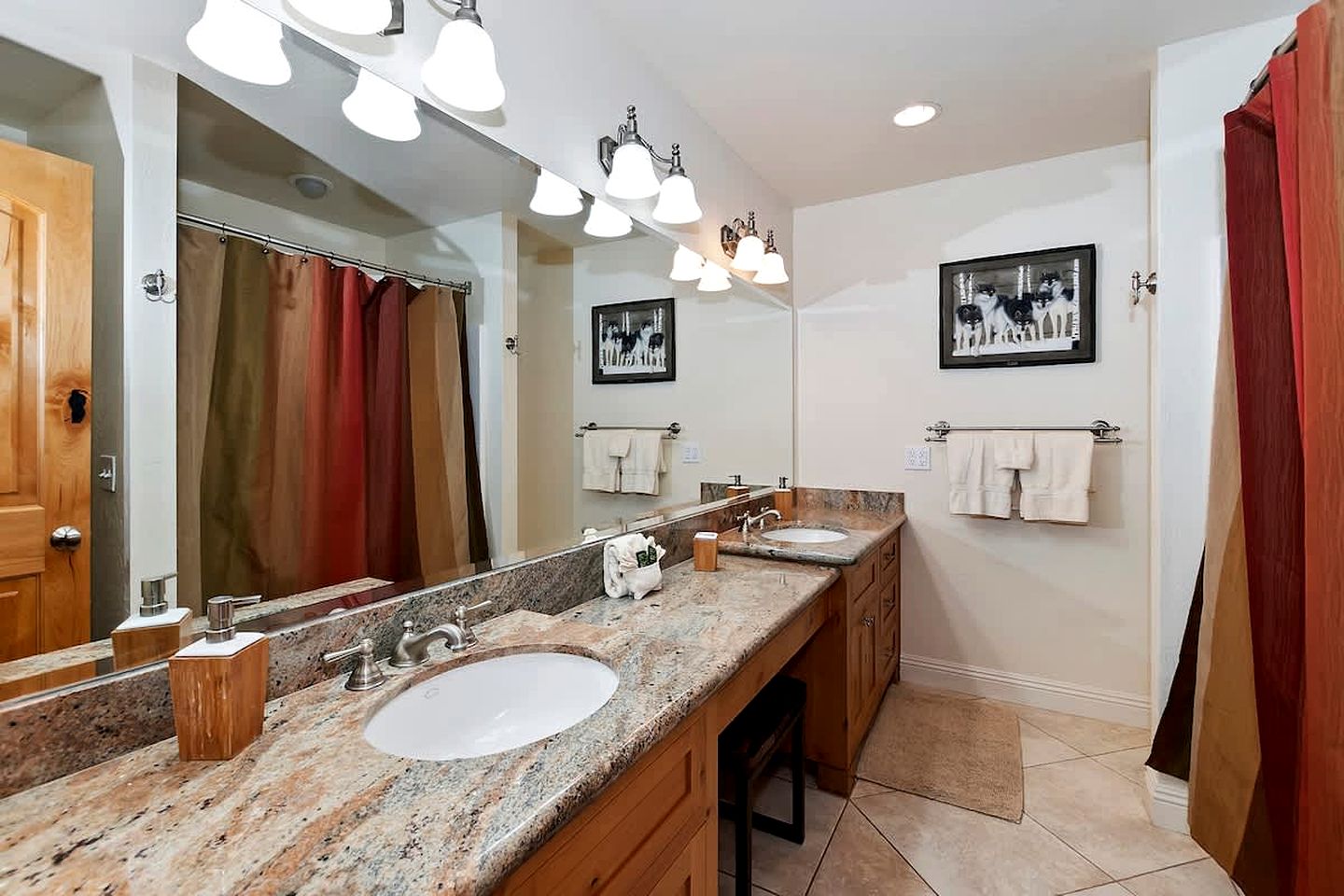 Fantastic Group Cabin with Fireplace and Spacious Game Room in Big Bear City, California