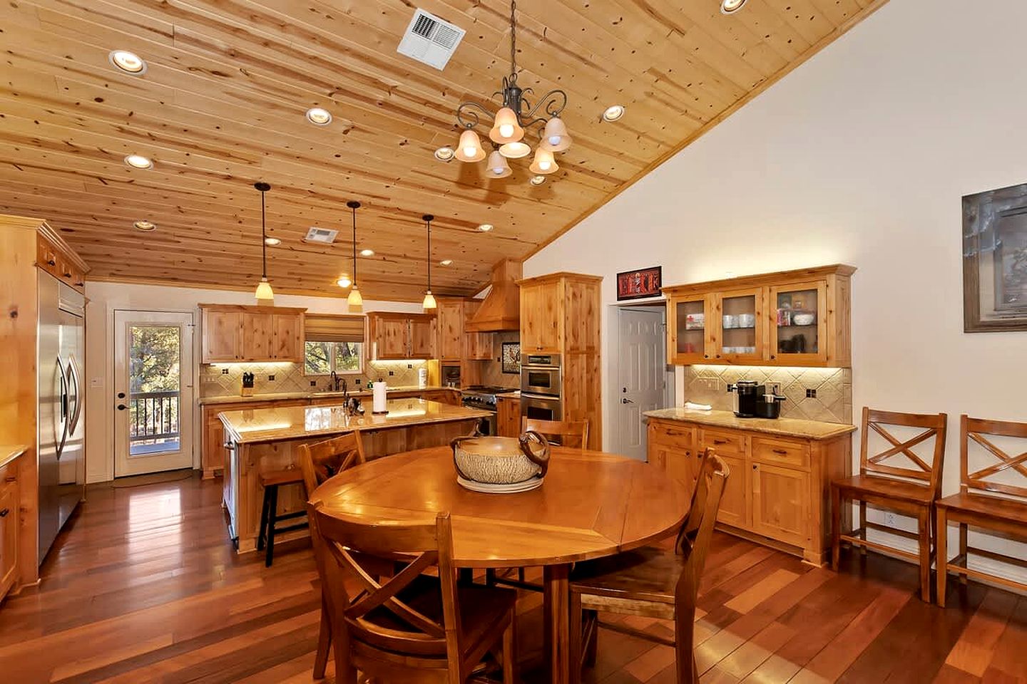 Fantastic Group Cabin with Fireplace and Spacious Game Room in Big Bear City, California