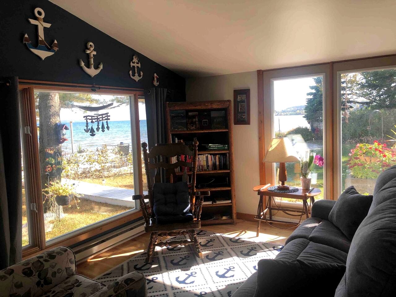 Fantastic Lakefront Beach House with Stunning Views in St. Ignace, Michigan