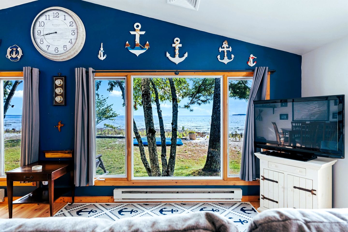 Fantastic Lakefront Beach House with Stunning Views in St. Ignace, Michigan