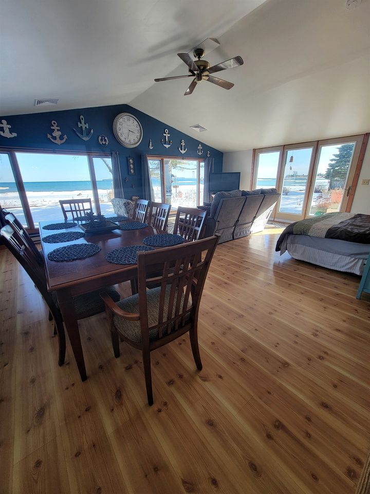 Fantastic Lakefront Beach House with Stunning Views in St. Ignace, Michigan