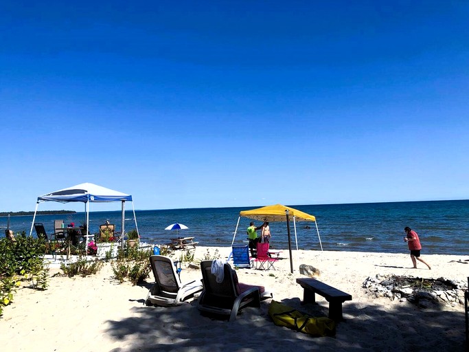 Beach Houses (United States of America, St. Ignace, Michigan)