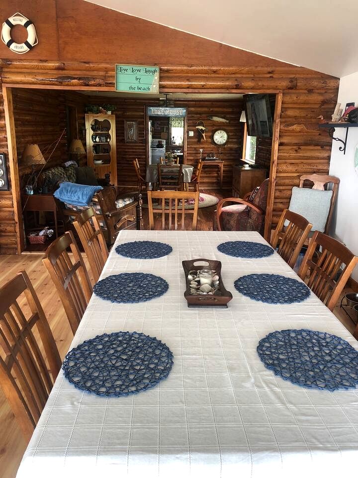 Fantastic Lakefront Beach House with Stunning Views in St. Ignace, Michigan