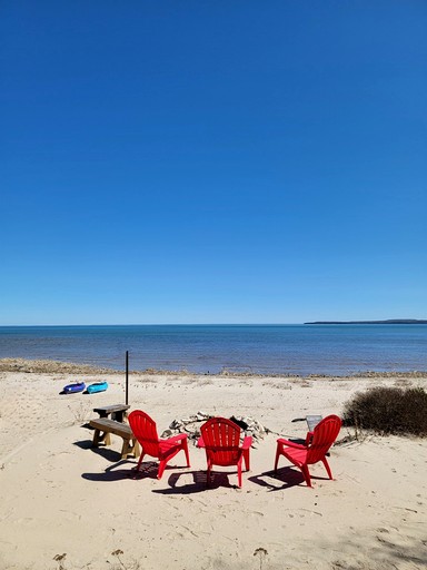 Beach Houses (United States of America, St. Ignace, Michigan)