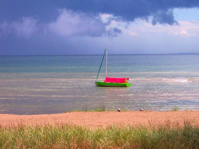Log Cabins (Cedar River, Michigan, United States)