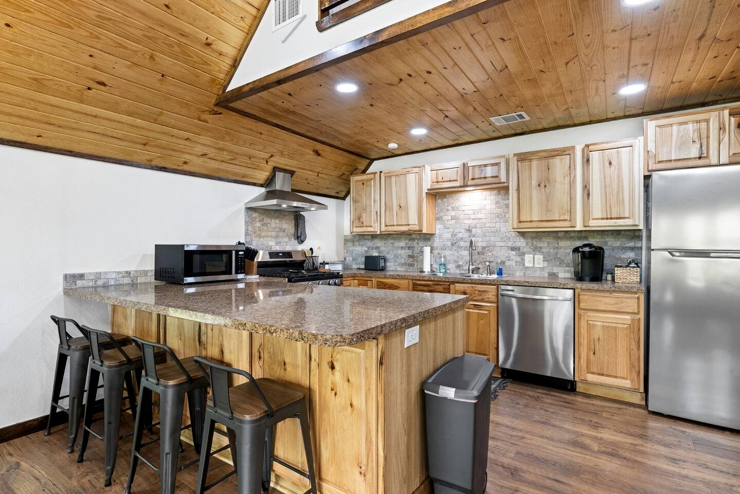 Fantastic Secluded Wooden Cabin with All Commodities in Nashoba, Oklahoma