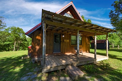 Fantastic Secluded Wooden Cabin with All Commodities in Nashoba, Oklahoma