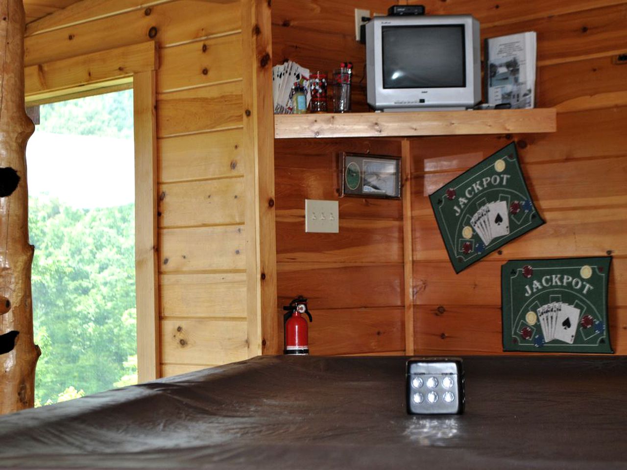 Secluded Mountain Cabin Getaway with a Hot Tub near Sevierville, Tennessee