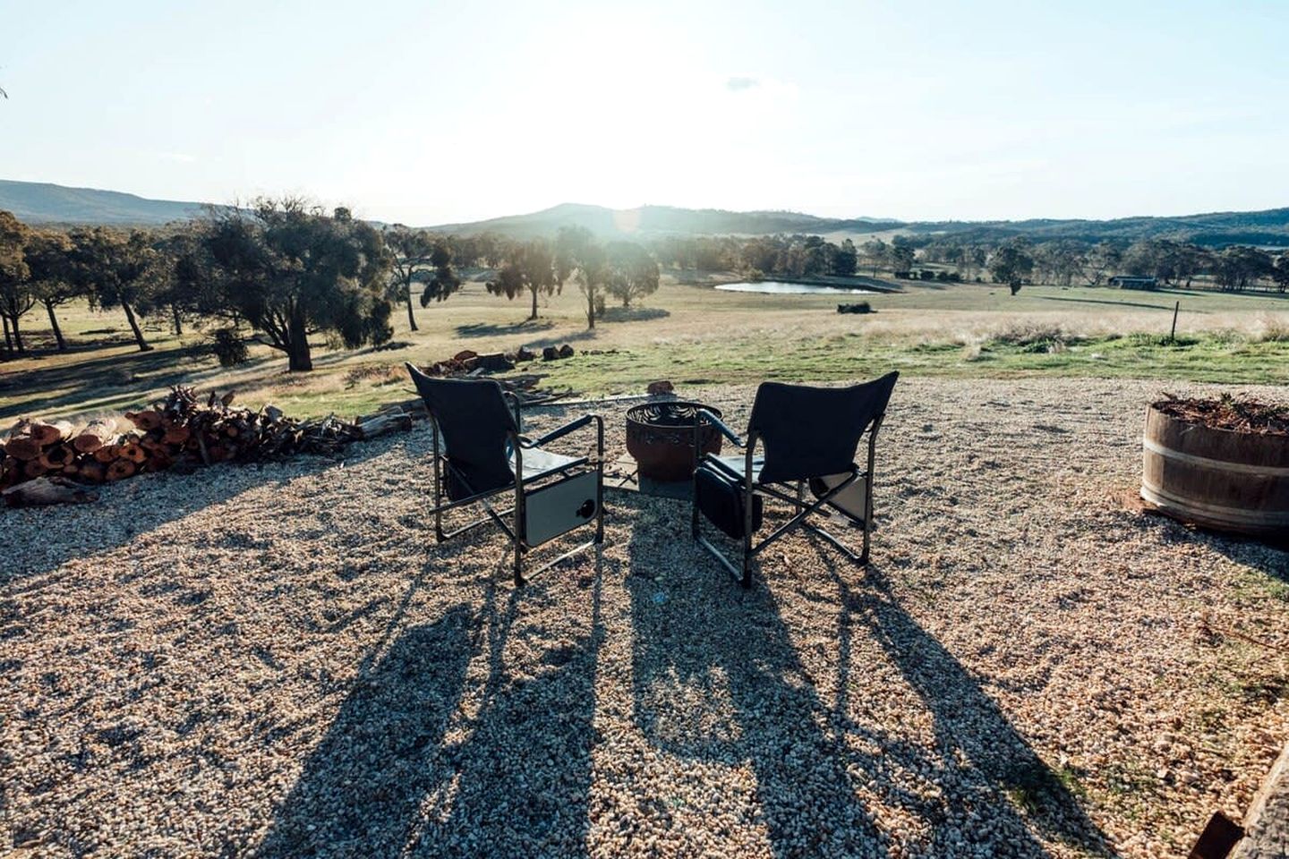 Farm Stay Glamping near the Pyrenees State Forest, Victoria
